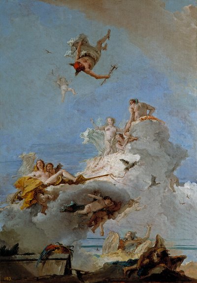 Der Olymp von Giovanni Battista Tiepolo